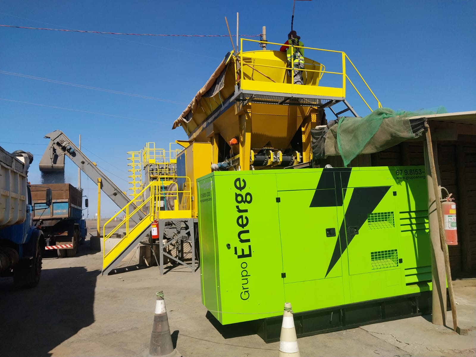 Gerador do Grupo Energe